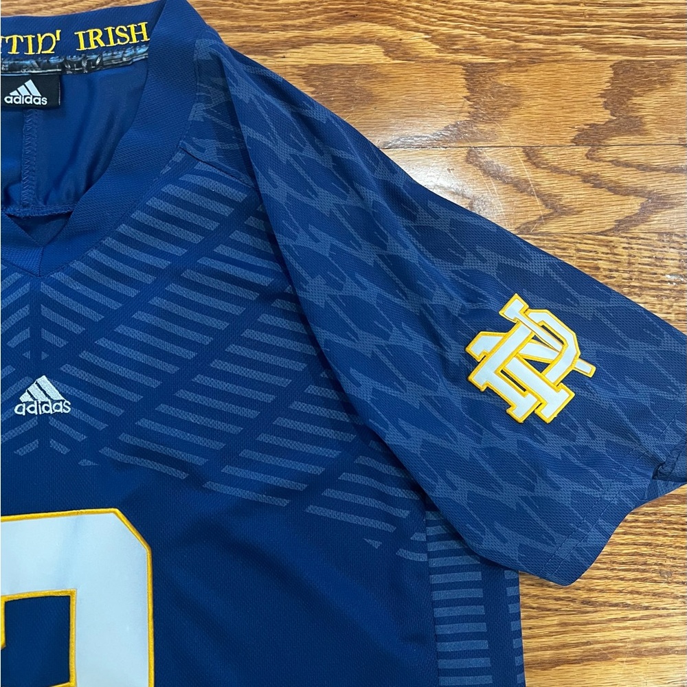 Adidas Notre Dame football jersey Size L  “fightin Irish” embroidered on neck - Picture 5 of 6